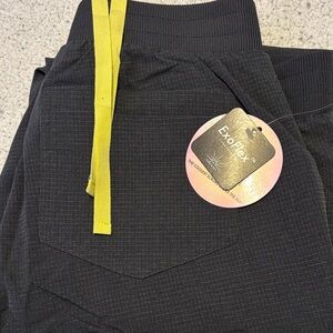 Koi charcoal scrub joggers ExoFlex